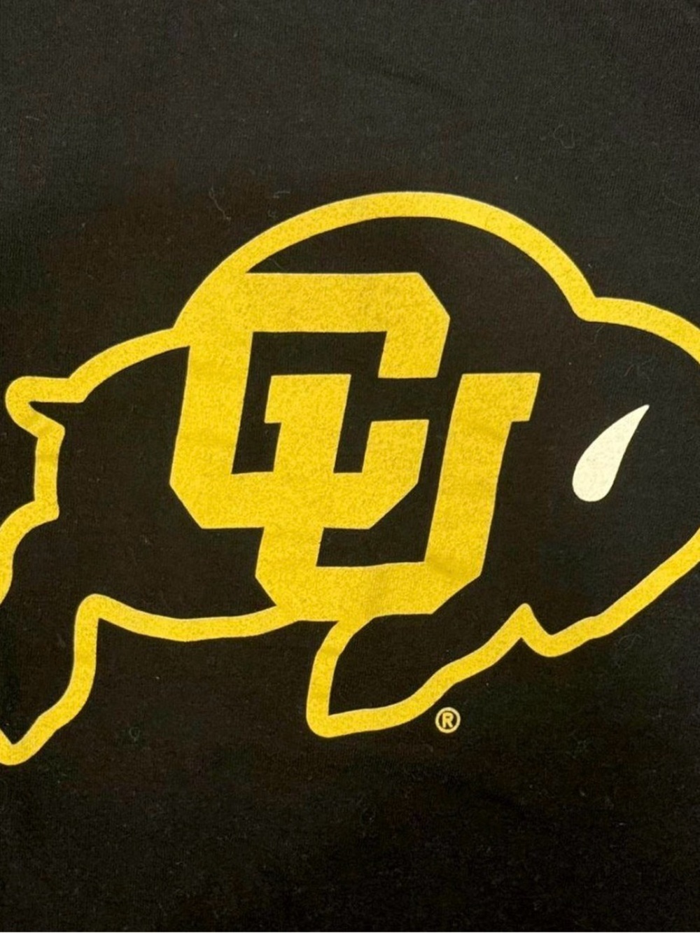 Unisex Buffalo Logo Black & Gold Home Game Tee